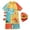 Orange, variant on KKBOTIVE Boys UPF 50 Long Sleeve Sun Protective Swim Shirt with Hood for Surfing And Beach Activities ( Light Blue Size: 1-2Years )
