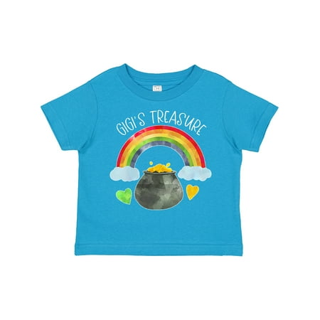 

Inktastic Gigi s Treasure St. Patrick s Day Rainbow and Gold Gift Toddler Boy or Toddler Girl T-Shirt