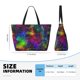thumbnail image 4 of Easygdp Bright Universe Bolsa de Viaje de Playa de Gran Capacidad, Bolsa Tote Perfecta para la Playa, Escapadas de Fin de Semana y Viajes, 4 of 7