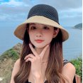 thumbnail image 6 of FAIWAD Womens Sun Hat Foldable Beach Sun Hat Hollowed Out Bow Breathable Wide Brim Sun Cap, 6 of 6