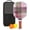Brick-red, variant on Pickleball Paddles Set Of 1, Fiberglass Surface, Denim Jean Print, 1 Paddle, 2 Balls & Bag