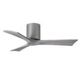 thumbnail image 5 of Atlas Irene 42" Brushed Brass Ceiling Fan with Walnut Tone Blades, 5 of 7