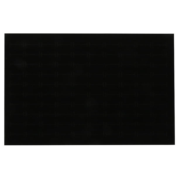 Almohadilla de esponja para caja de anillos, inserto de esponja para anillos, tapete de esponja para aretes, anillos, alfileres de pecho, almohadilla de exhibición