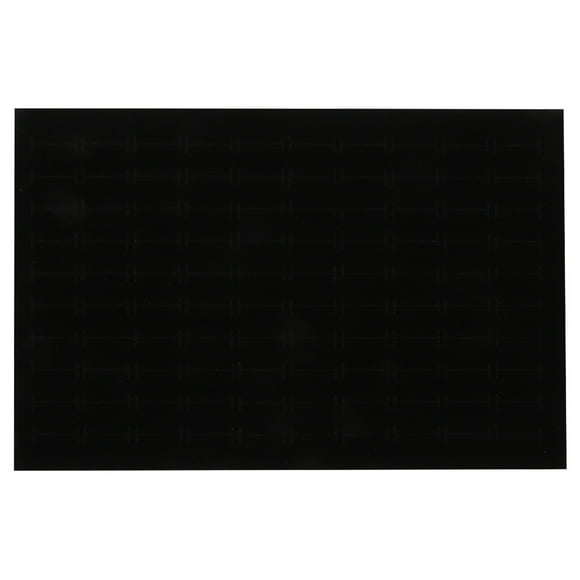 Caja de anillo almohadilla de esponja anillo insertar almohadilla de exhibición del anillo de aretes de la columna