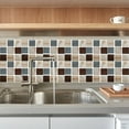thumbnail image 1 of 6 Sheets/set Kitchen Waterproof Oil-proof Wallpaper Removable PVC Decals Bathroom Stickers, 1 of 7