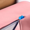 thumbnail image 5 of Exquisite Plastic Tablecloth Roll with Built-in Slide Cutter 54 Inch. x 300 Ft. Disposable Table Covers - Pink, 5 of 11