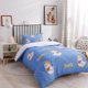 thumbnail image 5 of 3D Cartoon Animal Azul Pato Funda de edredón Juego de ropa de cama Funda nórdica Fundas de almohada, 5 of 10