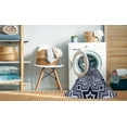 thumbnail image 2 of Ahgly Company Machine Washable Indoor Rectangle Transitional Night Blue Area Rugs, 5' x 7', 2 of 7