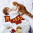 thumbnail image 2 of Rayman anti-pilling, suave, ligera, esponjosa y acogedora de lujo para hogar y cocina – Perfecta para niños y adultos,110X70cm, 2 of 6