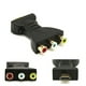 thumbnail image 1 of Fiudx Adaptador Rgb, Convertidor Hdmi Chapado En Oro, Cable de Audio y Vídeo, Compatible con Hdtv y Dvd, Solución de Cine En Casa, Diseño Plug And Play, Tecnología de Recubrimiento de 24K, 1 of 6