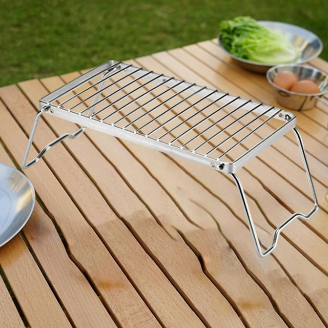 Soporte plegable para estufa shamjiam multiusos de Acero inoxidable Tipo C Medio