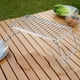thumbnail image 1 of Soporte de Estufa Plegable de Acero Inoxidable Soporte Estable para Fogatas Parrilla Multiusos para Barbacoa Senderismo Picnic Camping Ollas para Guis Tipo C Medio, 1 of 8