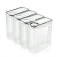 thumbnail image 7 of Sorbus 4 Pack Airtight Food Storage Dispenser Set for Beans, Pasta, Cereals, and More, (2L/8.4 Cups), 7 of 7
