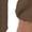 Brown, variant on Mens Capri Pants Summer Casual Elastic Waist Cotton Linen Lightweight Straight Leg Cropped Pants with Pockets