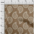 thumbnail image 2 of oneOone Velvet Mocha Brown Fabric Block Diy Clothing Quilting Fabric Print Fabric By Yard 58 Inch Wide, 2 of 5