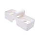 thumbnail image 4 of Portador de caja de soporte de huevo con mango Pantallable Stackable Dispensador de huevos Bin para el refrigerador despensa de encimera para acampar, 4 of 9