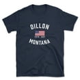 thumbnail image 1 of Dillon Montana Patriot Men's Cotton T-Shirt, 1 of 1