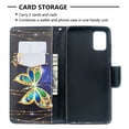 thumbnail image 3 of Dteck Case For Samsung Galaxy A51 4G (6.5 inch), Magnetic Patterned Folio PU Leather Wallet Case Card Slots Pocket Flip Stand Protective Phone Cover ,Big Butterfly, 3 of 5