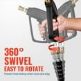 thumbnail image 3 of YAMATIC Pressure Washer Gun with 3/8" Swivel Quick Connector, High Power Washer Handle with M22-14mm & M22-15mm Adapter Replacement for Ryobi, Simpson, Craftsman, Troy Bilt and More (4000 PSI, 8 GPM), 3 of 8