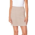 thumbnail image 3 of Slimsation Pull-on Solid 19 Inch Stone Skort Women 12, 3 of 4