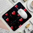thumbnail image 2 of Valentine's Day Printed Gaming Mousepad Desk Pad, Square 8.3x9.8 Inch Non-Slip Rubber Bottom Mouse Mat for Office and Gaming, 2 of 6