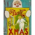 thumbnail image 2 of Barnes, Will R 15x18 Gold Ornate Wood Framed with Double Matting Museum Art Print Titled - To Date For Christmas Poster, 2 of 4
