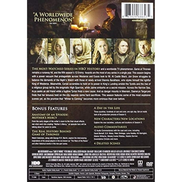 Game The Complete Fifth Season (DVD) - Walmart.com
