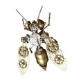 thumbnail image 3 of BELOVING Metal Bee Model 3D Puzzles Easy Assembly for Adults Kids Scene Decoration Jigsaw Style A, 3 of 8