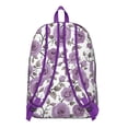 thumbnail image 3 of Refined Flowers Design Backpack with Generous Storage, Perfect for Academic and Professional Use, Sturdy Construction, Welcoming Gift for New Employees, 3 of 5