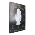 thumbnail image 2 of Psychic Fortune Teller Chirology Palmistry Palm Reading Metal Wall Sign Decor, 2 of 8