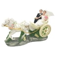 thumbnail image 1 of Wedding Couple In A Horse Drawn Carriage Figurine, 1 of 2