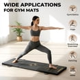 thumbnail image 2 of Mikolo Tri-Fold Folding Gymnastics Mat Anti Tear Yoga Mat Carrying Handles for Home Gym , Thick Portable Exercise Mat and Tumbling Mat for Stretching, Pilates, Aerobics Workouts, 2 of 9