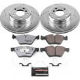 thumbnail image 3 of PowerStop Front Z26 Street Warrior Carbon-Fiber Ceramic Brake Pad and Drilled and Slotted Rotor Kit Fits: BMW Select Models K6032-26, 3 of 9