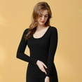 thumbnail image 5 of Thermal Underwear for Women Long Johns Women with Fleece Lined, Base Layer Women Cold Weather Top Bottom,XXL，G121609, 5 of 5