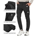 thumbnail image 4 of SPECIAL MAGIC Men's Cargo Hiking Pants Lightweight Quick Dry Water Resistant Jogger Pants with Stretch Fabric and Multi Pockets, 4 of 6