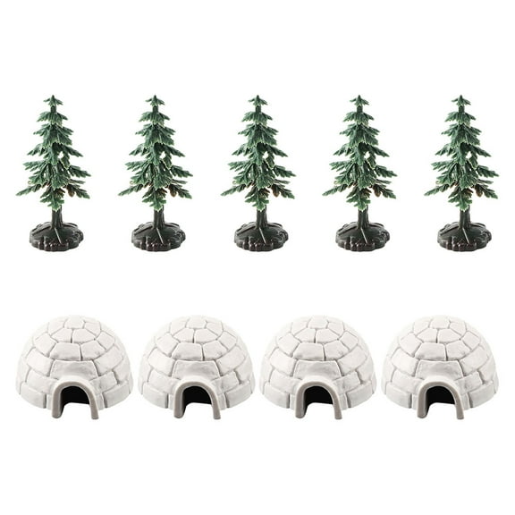 Raindrops  Ice House Models Arctic Figurines Toys Igloo Child