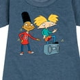 thumbnail image 3 of Hey Arnold! - Ha Air Guitar - Toddler And Youth Girls Fleece Dress, 3 of 5