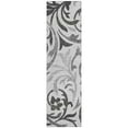 thumbnail image 2 of Addison Rugs Chantille Indoor/Outdoor Transitional Swirls Gray Washable Runner Rug, 2'3" x 7'6", 2 of 6