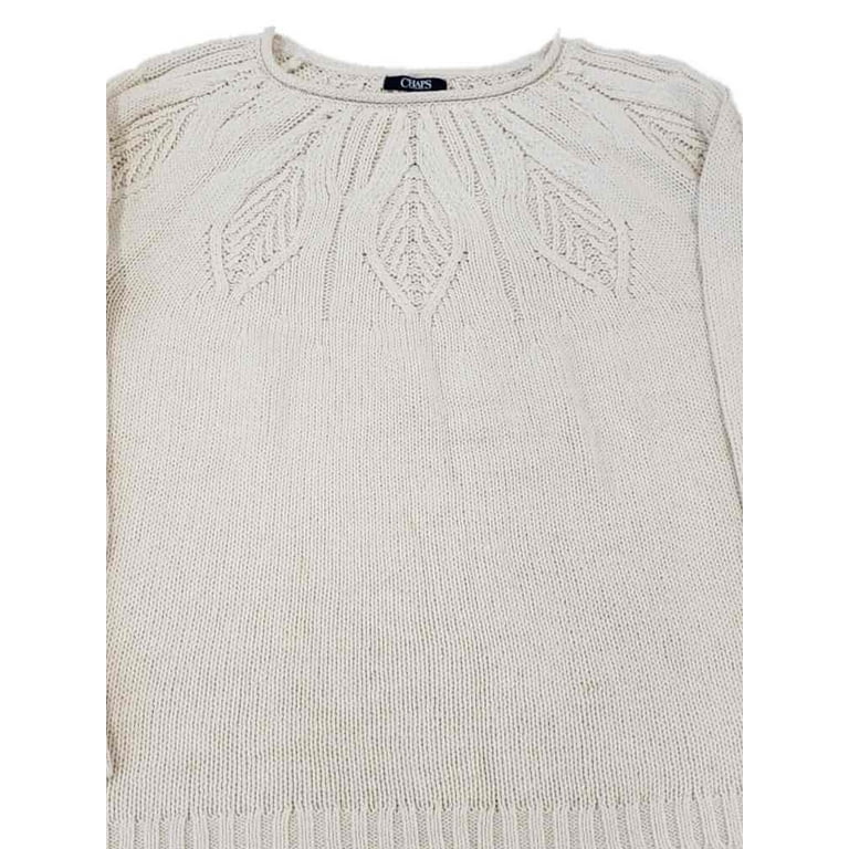 White sparkle cheap sweater