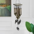 thumbnail image 7 of Wind Chime Crisp Sound Rustproof Creative Shape Corrosion Resistant Lanyard Design Decorative Metal Tube Wind Chime Garden Hanging Decoration Garden Supplies, 7 of 7
