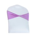 thumbnail image 3 of Bandas elásticas para sillas, lazos para sillas, lazos sin hebilla para decoración de bodas y eventos, color morado, morado, 3 of 5