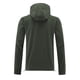 thumbnail image 4 of Blusa de manga larga con capucha para hombre, estilo casual, de color liso, con botones y bolsillos, de poliéster., 4 of 6