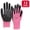Pink, variant on SAFE HANDLER Everyday Nitrile Coated Work Gloves for Men & Women, Non-Slip Grip Safety Gloves for Construction, Automotive & Carpentry, Durable Flexible Fit, Gray/Black, 12-Pack, One Size Fits Most