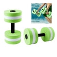 thumbnail image 3 of Eonox EVA Foam Water Resistance Dumbbells for Pool & Water Aerobics, Lightweight Waterproof Mancuerna - Non-Slip Design (10.8" x 5.9"), 3 of 5
