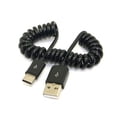 thumbnail image 3 of Xiwai Cable Stretch USB-C 3.1 Type C Male to Standard USB 2.0 A Male Data Cable for Tablet Phone, 3 of 6
