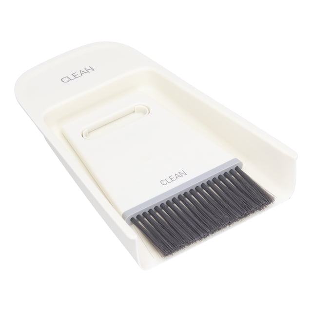 Juego de mini cepillos para recogedor BuyWeek mini escoba manual multiusos