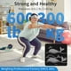 thumbnail image 2 of Báscula de baño inteligente Vitafit de 270 kg (600 lb) para medir el peso corporal en 0,1 lb. Alta precisión garantizada por Scale Professional Factory desde 2001. Plataforma grande con vidrio templad, 2 of 5