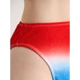 thumbnail image 4 of No Boundaries Juniors' Crinkle High Waisted Bikini Bottoms, Sizes XS-XXL, 4 of 4