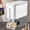 Gray #0, variant on Large Capacity Sealed Rice Storage Container | Food-Grade Plastic Grain Bin with Dispenser & Measuring Cup | Airtight, Moistures Proofs Design for Flour, Rice & Dry Goods