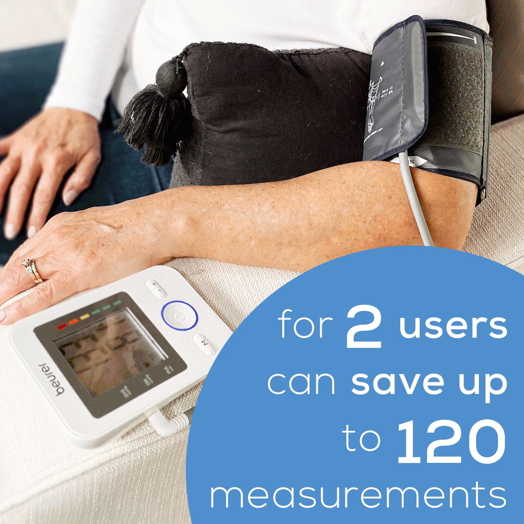 Beurer Upper Arm Blood Pressure Monitor with Large Automatic Cuff,  BM31